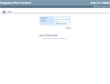 Tablet Screenshot of myaccount.pegasuspest.com