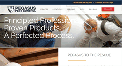 Desktop Screenshot of pegasuspest.com